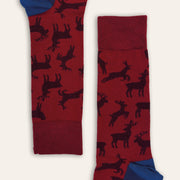 1pk Mens Cotton Stag Ankle Socks UK Size 6-11