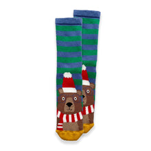 Load image into Gallery viewer, 1 Pack Cosy Bear Socks 
