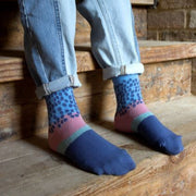 3 Pack Abstract Kids Sustainable Cotton Fashion Ankle Socks for Boys and Girls
